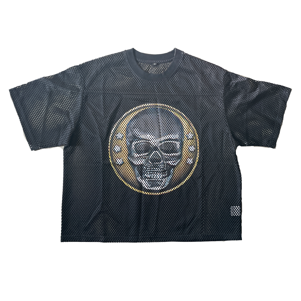 10th See Through Box Net Mesh Tee
