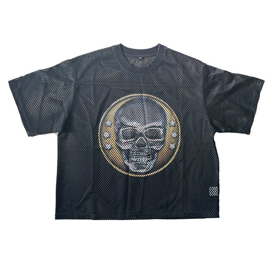 10th See Through Box Net Mesh Tee